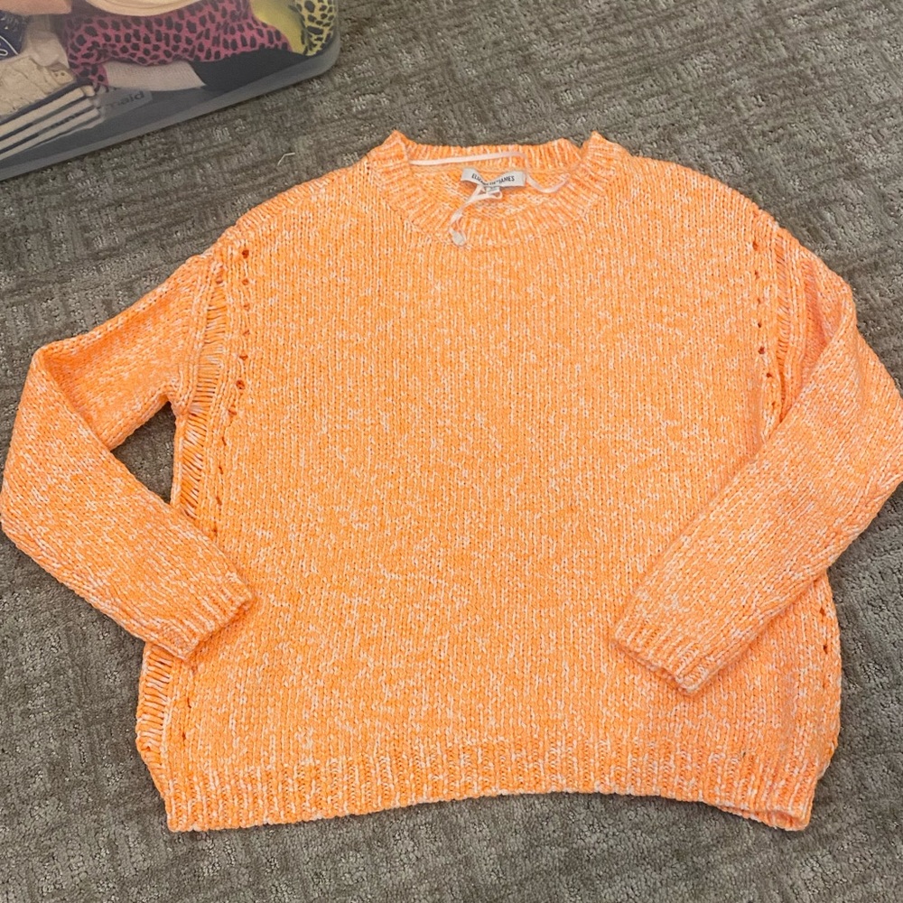 Elizabeth & James Coral Sweater